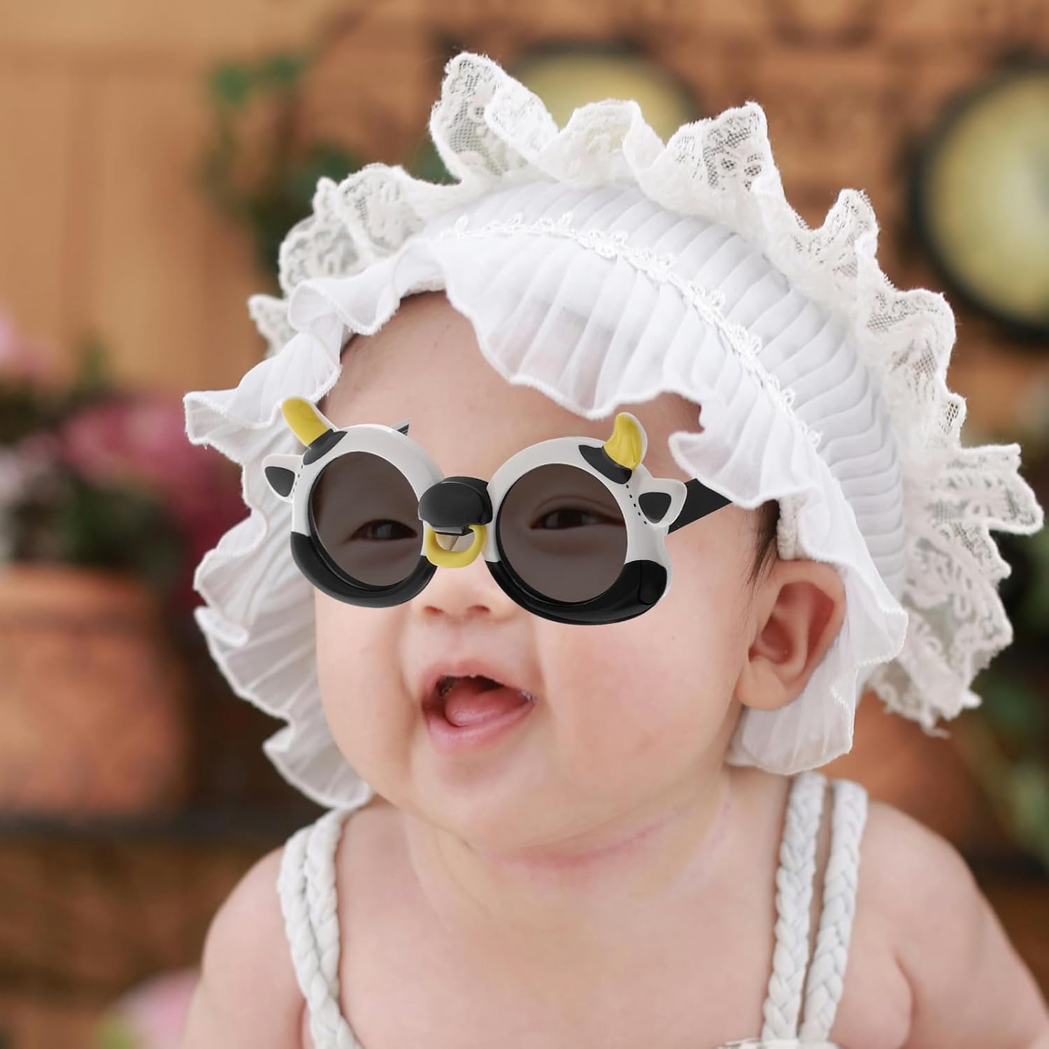 NOLITOY Polarized Boy Girl Sunglasses Soft Silicone Frame Cute for Boys and Girls Uv Protection for Outdoor Activities and Fashionable Outfits