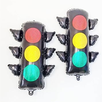 Vintage US Highway 66 Foil Balloons Set Vintage 66 Highway Sign, Cactus, Cola Bottle & Traffic Light Balloons Retro Road Trip Party Decor, Birthday, Americana Celebration, Country Room Decor