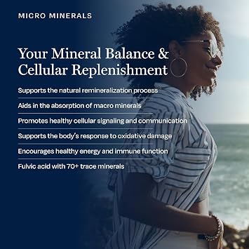 Biopure Health Micro Minerals | Mineral Balance | 59 Servings