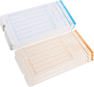Time Cards Weekly Employee Time Sheet Weekly Thermal Print T