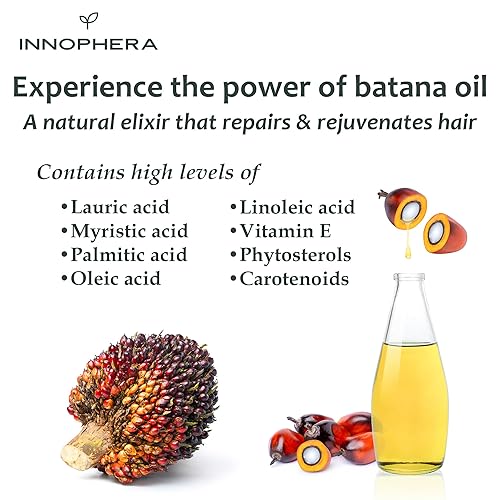 Miniatura 4 de Aceite de batana para el crecimiento del cabello y el cuero cabelludo - Con aceites de jojoba, argán, romero y lavanda - Suero natural vegano