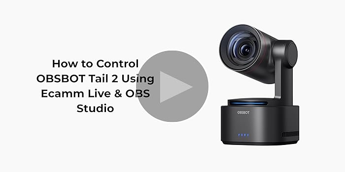 Amazon.com: OBSBOT Tail 2 PTZR NDI Camera 4K@60FPS, Pro AI