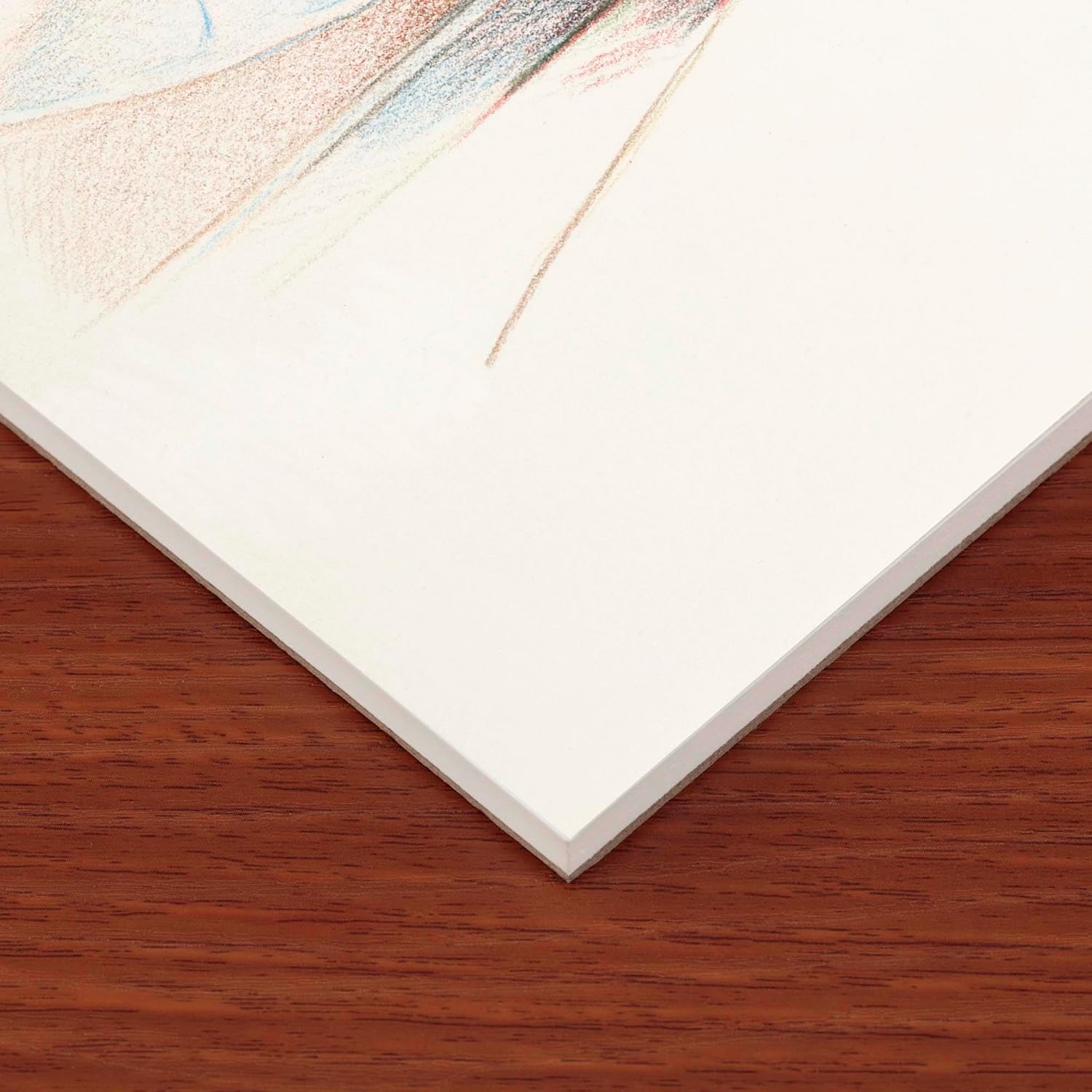 Cezanne 100% Cotton Colored Pencil Sketch Pad - 14x18, 20 Sheets, 122 lb. Fine-Tooth Paper, Art Supplies for Drawing Accessories, Supports Multiple Layers, Ideal for Graphite and Charcoal