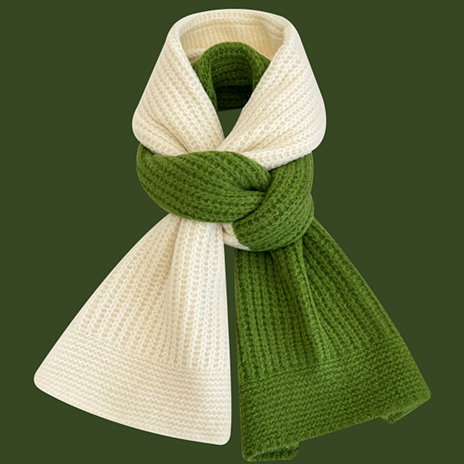checkered scarf pattern