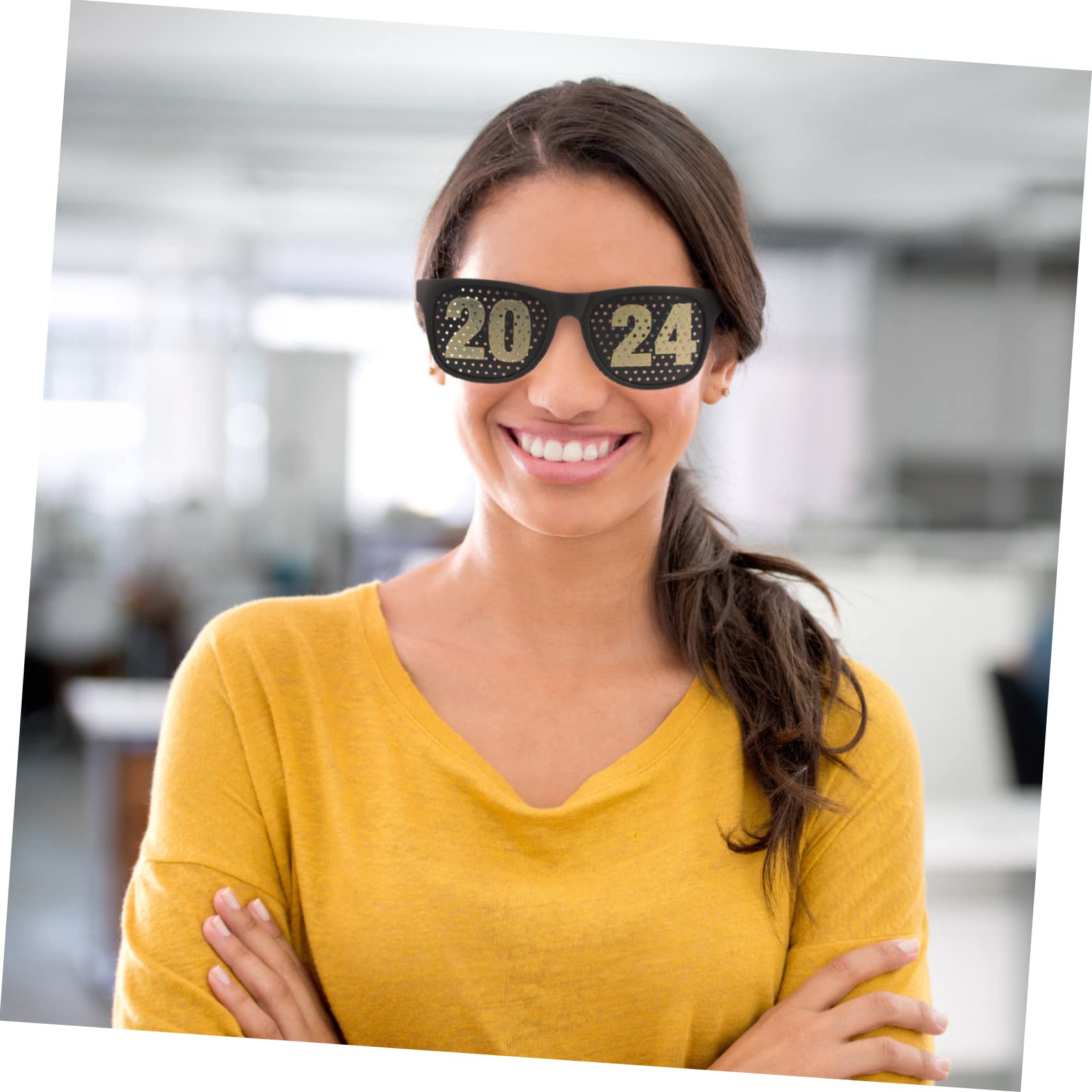 PRETYZOOM 12pares Gafas De Fiesta Divertidas Diseño De para Celebraciones De Año Accesorios para Disfraces