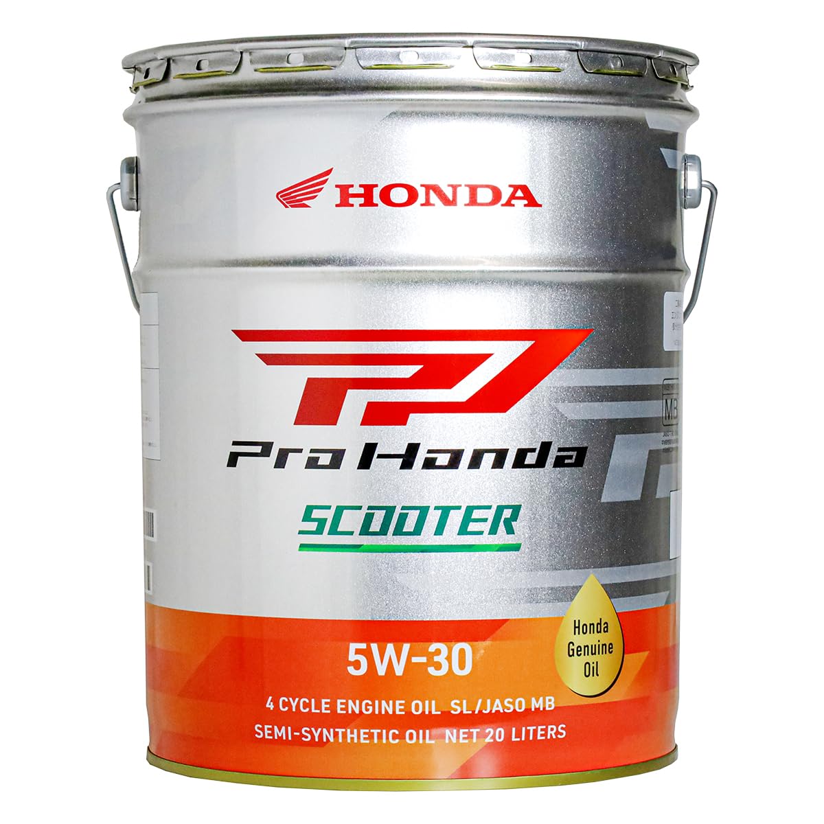 Amazon | HONDA(ホンダ)/PROHONDA SCOOTER SL MB 5W-30 20L 品番:08211