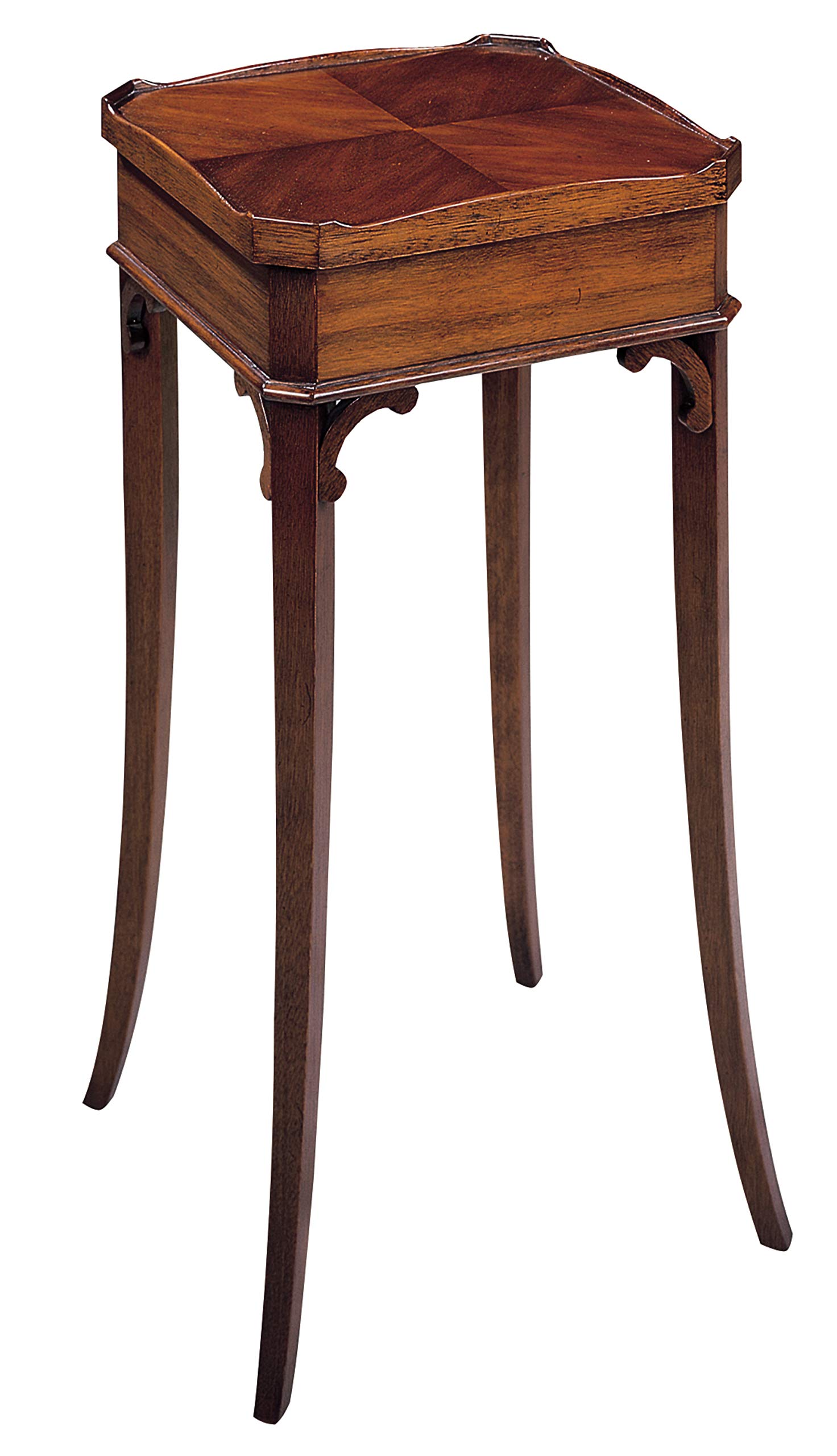 Hekman Furniture Accent Table – Special Reserve Wood Finish, Select Hardwood Solids & Veneers, Accent Home Living Room Furniture, Antique Side & End Table