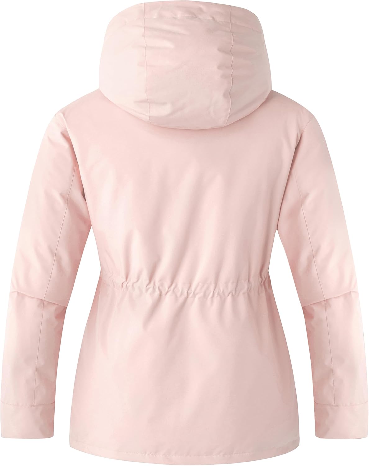 Skieer Women's Waterproof Ski Jacket Hooded Winter Puffer Jacket Warm Snow Coat - Image 2