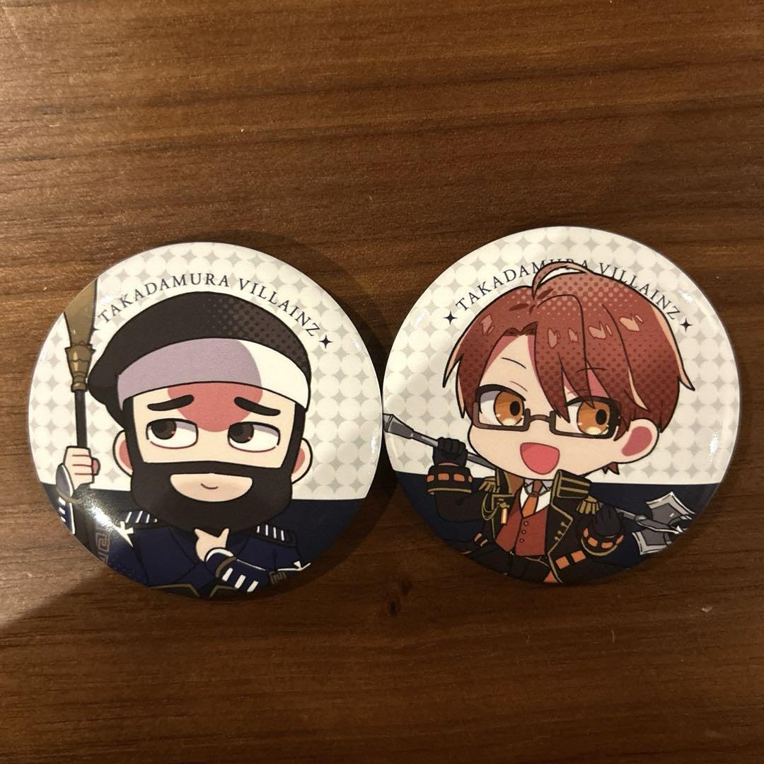 Amazon.co.jp: 高田村ヴィランズ ランダム缶バッジ さかな がみ