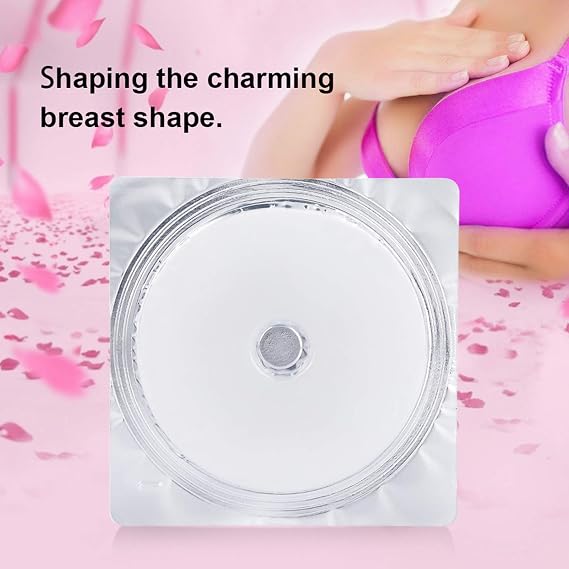 Breast Enhancement Patches 4pcs Breast Lifting Patch Collagen Moisturizing Improve Sagging Breast Pads for Women Breast Enhancement Mask for Improve Sagging Skin Promote Lifting Firming Women Bust