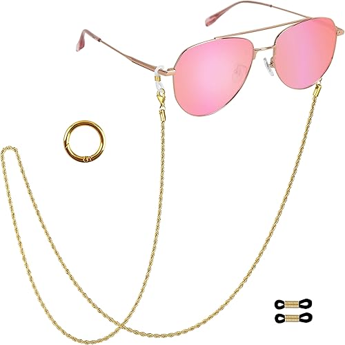 Correa de gafas. Cadenas para gafas de lectura para mujeres y hombres. Joyería, accesorio para gafas