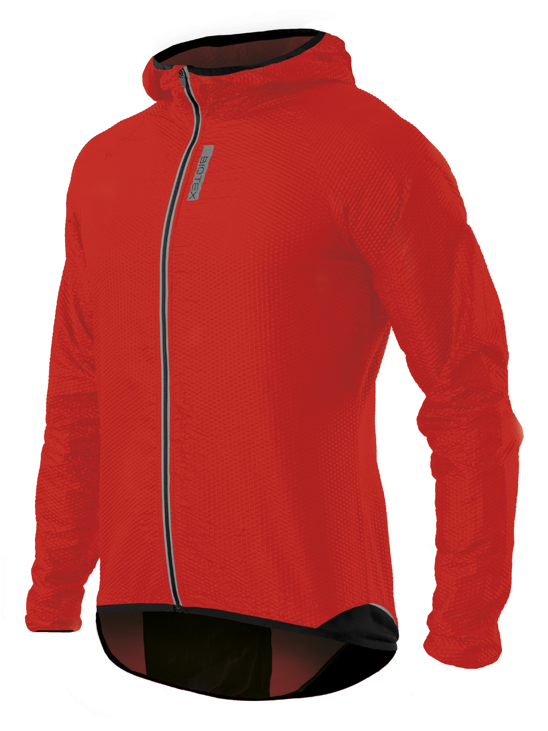 BIOTEX Mantellina Windjacket 3D BOLLE Unisex, Anti-vento e Ultra-Leggera, per Ciclismo e Running