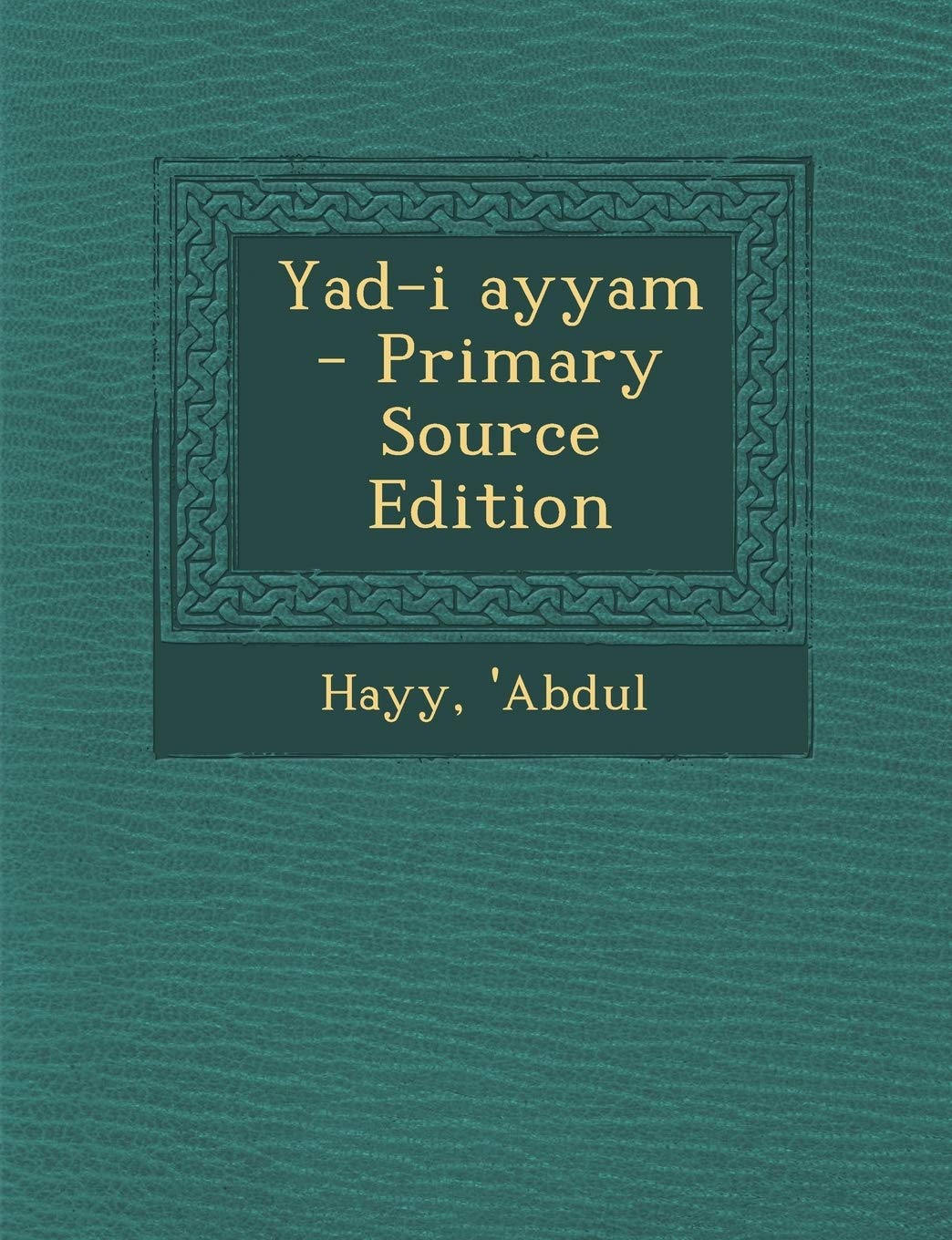 Yad-I Ayyam