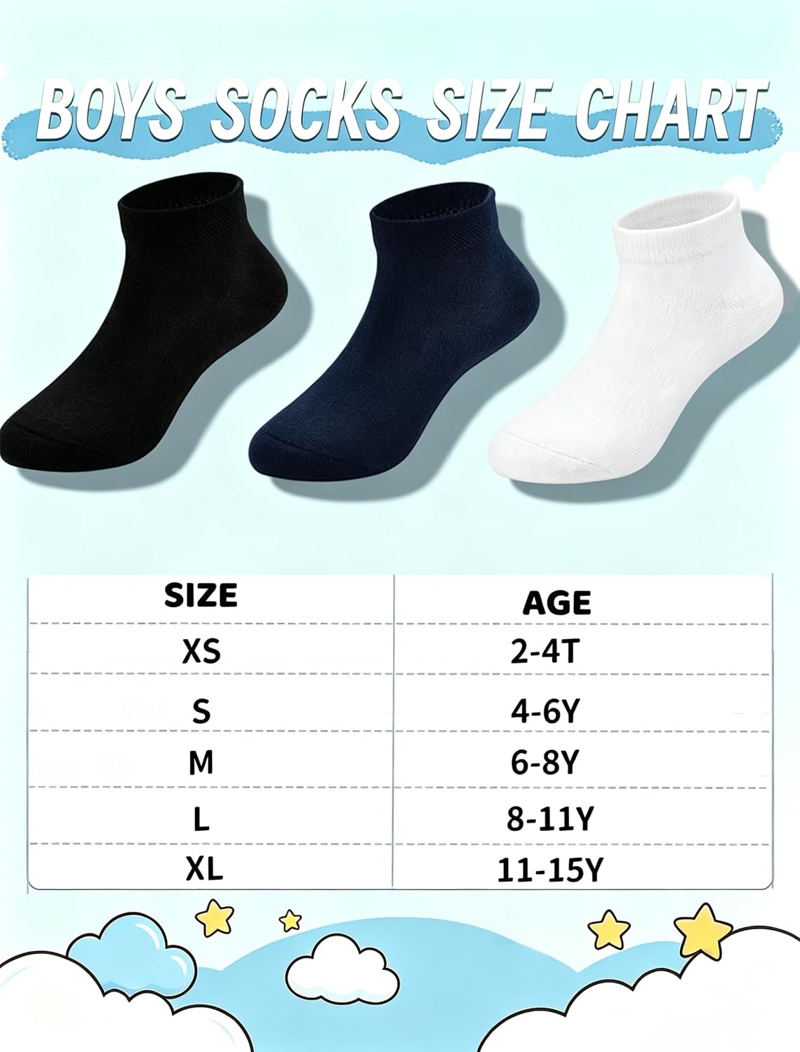 Kids Ankle Socks Seamless Boys Low Cut Socks Thin Cotton School Uniform Socks for Girls