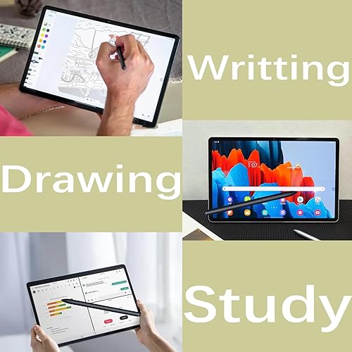 Miniatura 6 de Tab S7 Pen Stylus T870 T875 S Pen de repuesto para Samsung Galaxy Tab S7 Pen SM-T870 T876B Tab S7+ S Pen T970 SM-T976B Pen con 5 puntas (negro