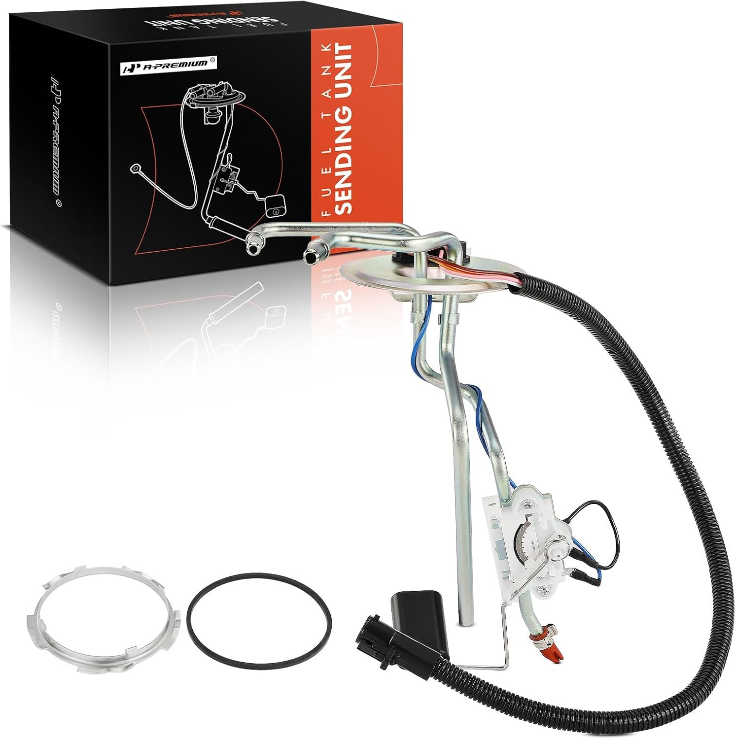 A-Premium Fuel Tank Sending Unit Compatible with Ford F-250 F250 F-350 F350 1994-1997, 7.3L, for Front Mideship Side 19 Gal
