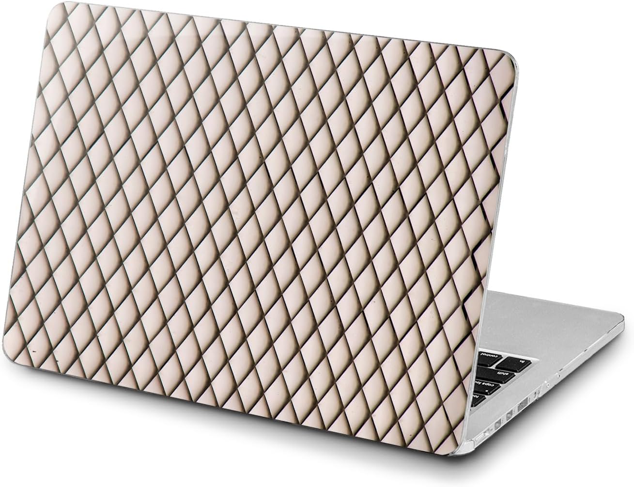 Hard Case Compatible for MacBook Pro 16 14 M3 M2 2023 M1 Pro 13 2022 Air 13 2021 Retina 2020 Mac 11 12 White Touch Bar Oil Blue Art Print Abstract Painting Cover Black Design t0249