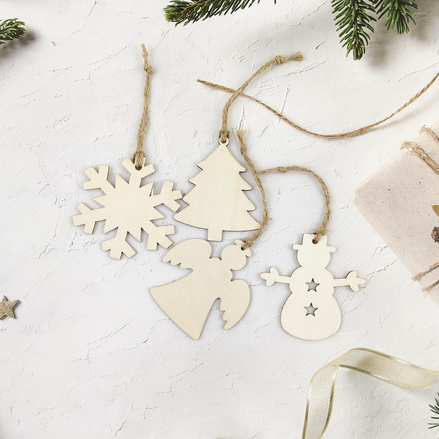 Etquette cadeau ou décoraton de sapn