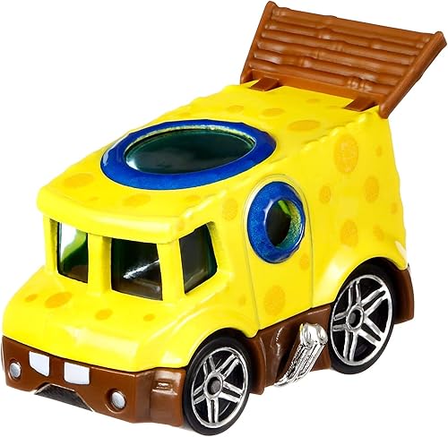 Hot Wheels Coche de personajes Nickelodeon 1/64 (1/6) GMR60