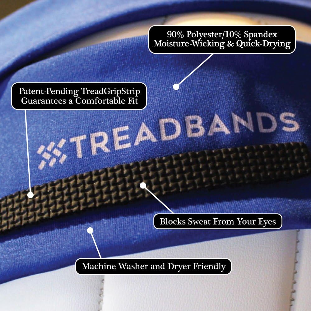 TreadBands All Terrain Tieback Non Slip Headband - Solid Colors - Image 5