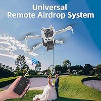 Vista 9 de DAGIJIRD Dispositivo de carga útil de entrega de transporte de drones para DJI Mini 3 4 Pro, liberación de cuentagotas de carga útil de drones