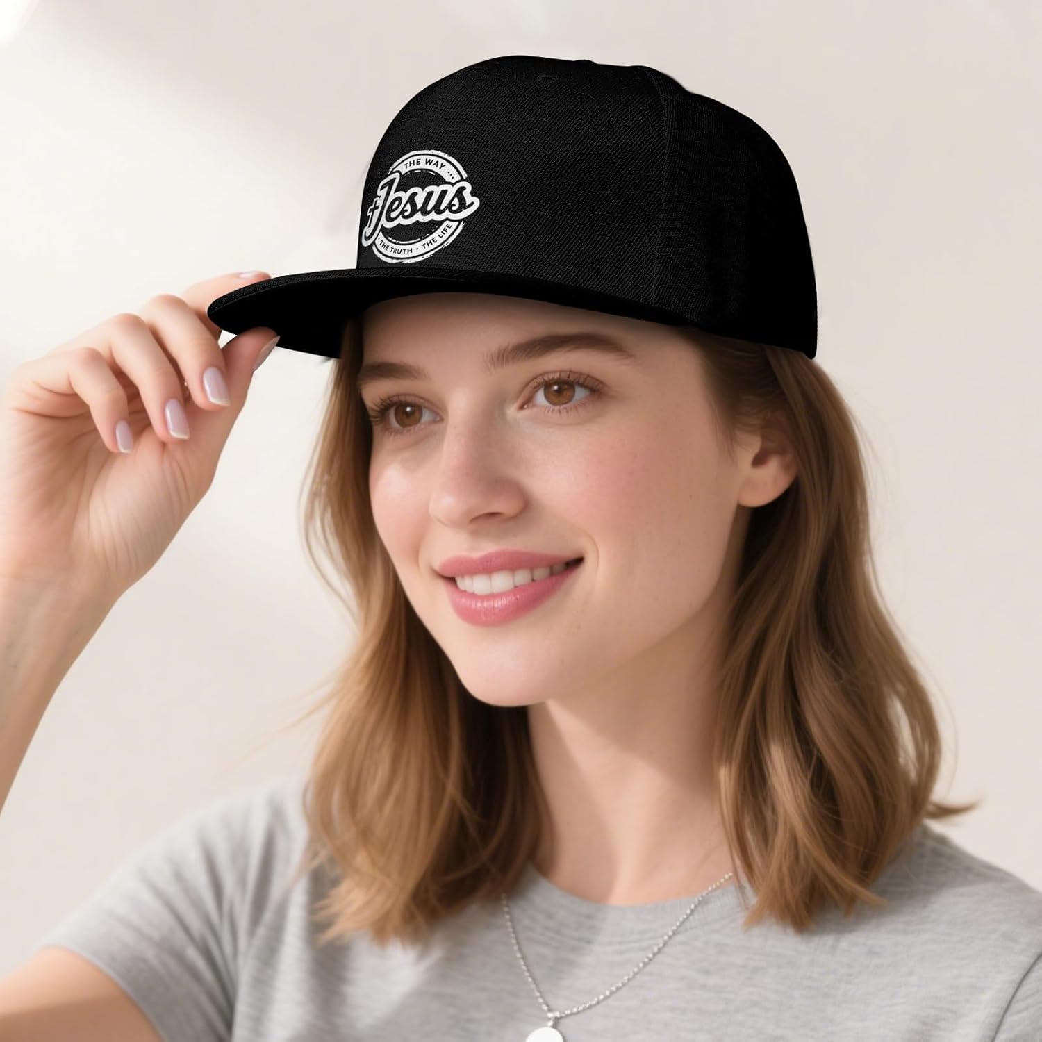 Baseball Cap Hip Hop Snapback Hat Brim Panel Unisex Dad Caps Flat Classic Adjustable Style Hats for Men Women White - Image 6