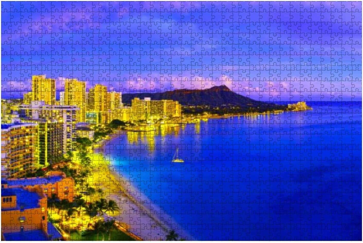 1000 Piece Hawaii Hilton Hotels Honolulu Hawaii Stock