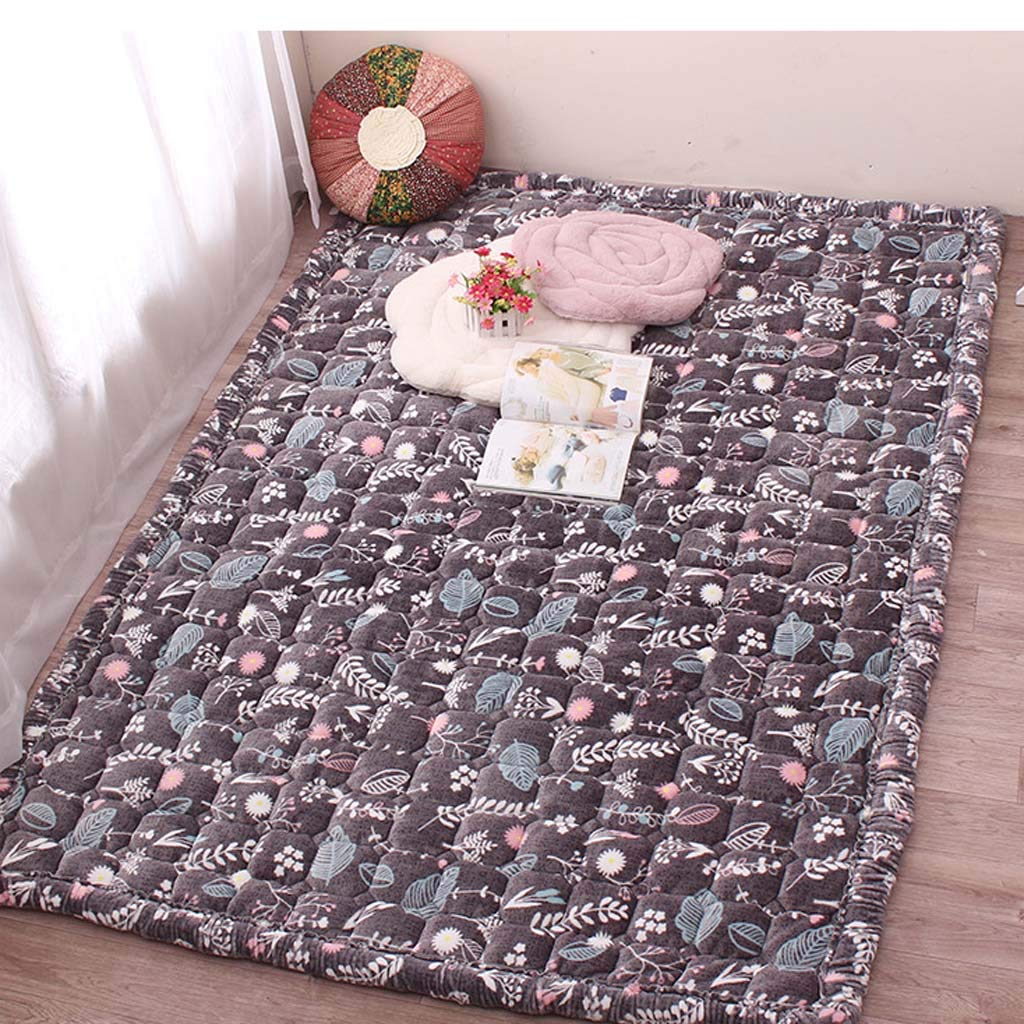 Tapis de chambre matelassé en peluche épaisse et lavable 150x200 cm
