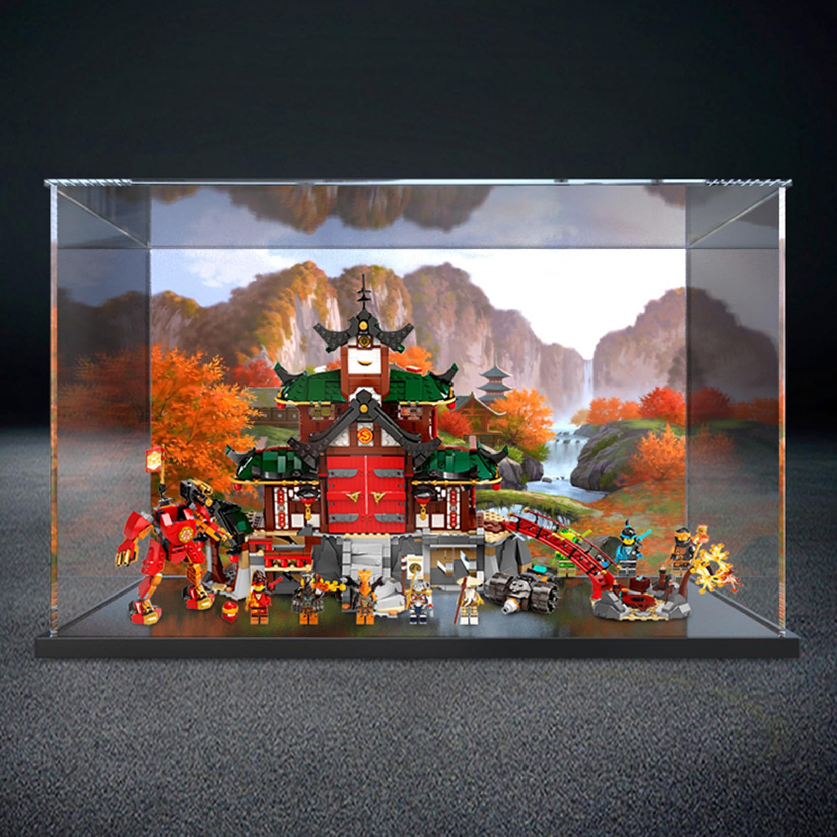 Amazon.com: Acrylic Display Case for Lego Ninja Dojo Temple