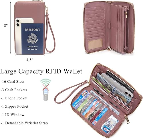 Vista 2 de Bolsos cruzados grandes para mujer, bolso de hombro y cartera para mujer, bolsos Hobo