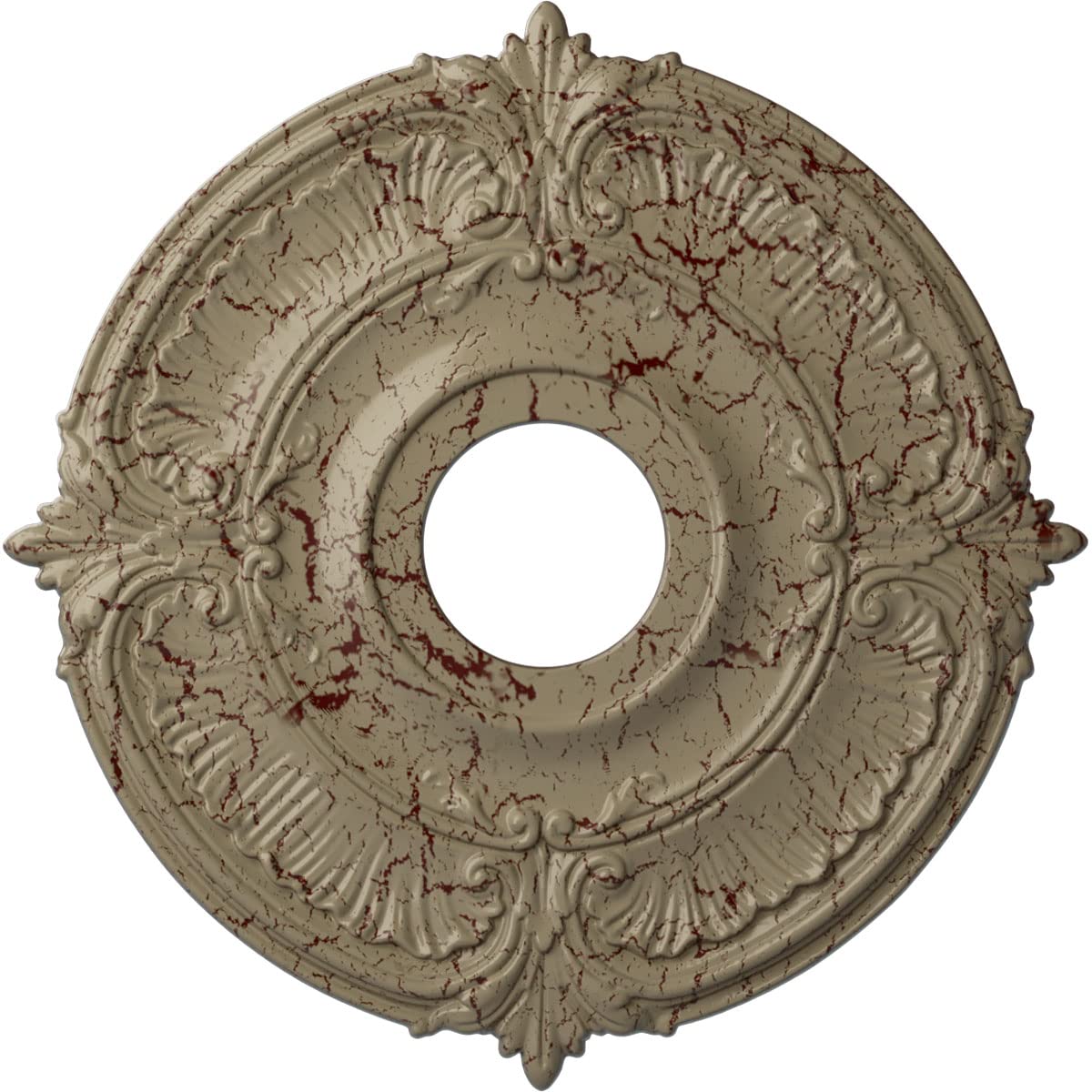 Medallón de techo decorativo para salones elegantes modelo Gobi 45cm