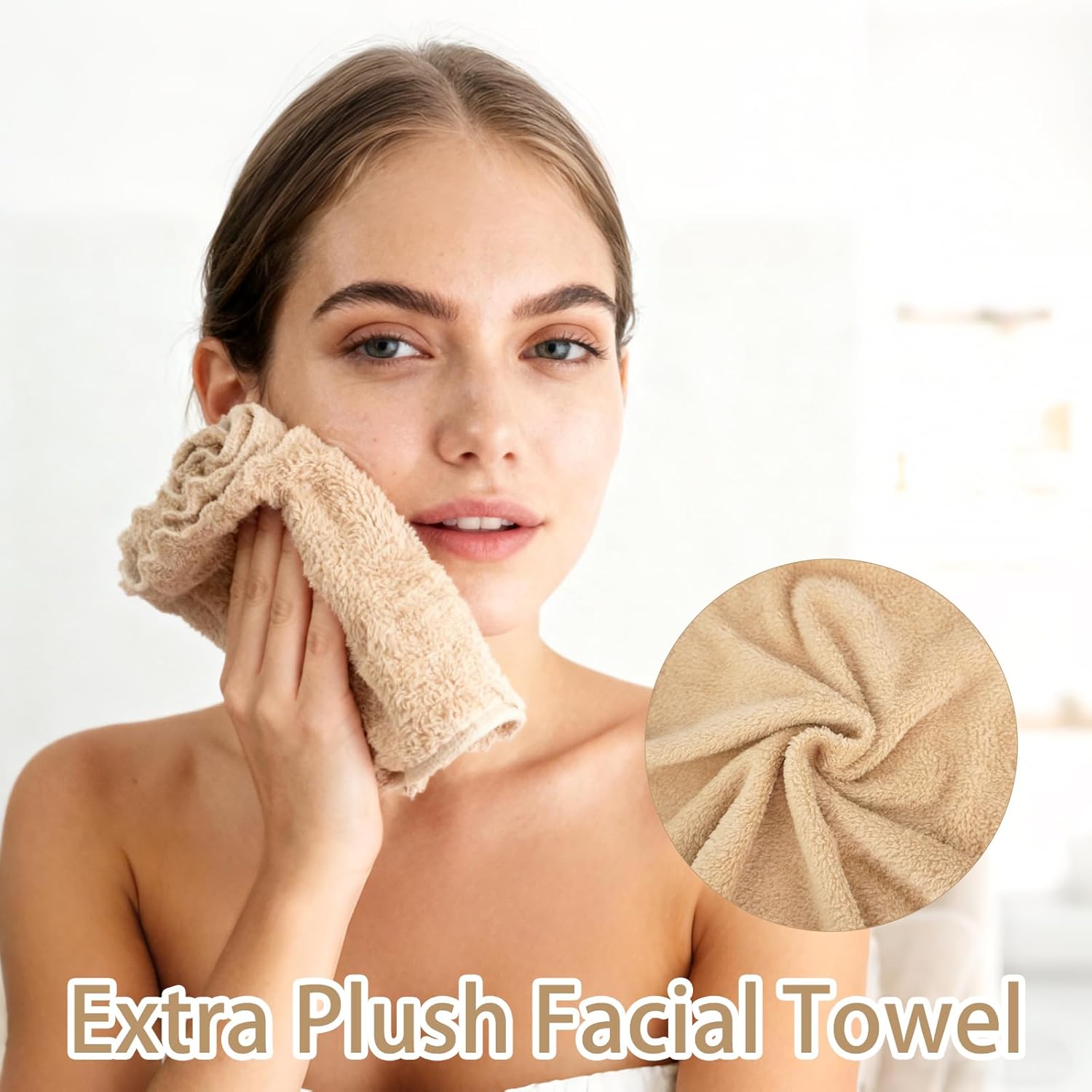 120 Pcs Washcloths Bulk 12 x 12 Inch Multicolor Facial Towels Microfiber Soft Wash Rags Quick Drying Bathroom Wash Clothes for Body, Face, Fingertip, Spa