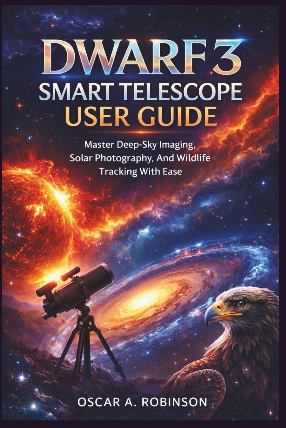 Livre astro Dwarf 3 smart telescope pour observer le ciel profond en camping