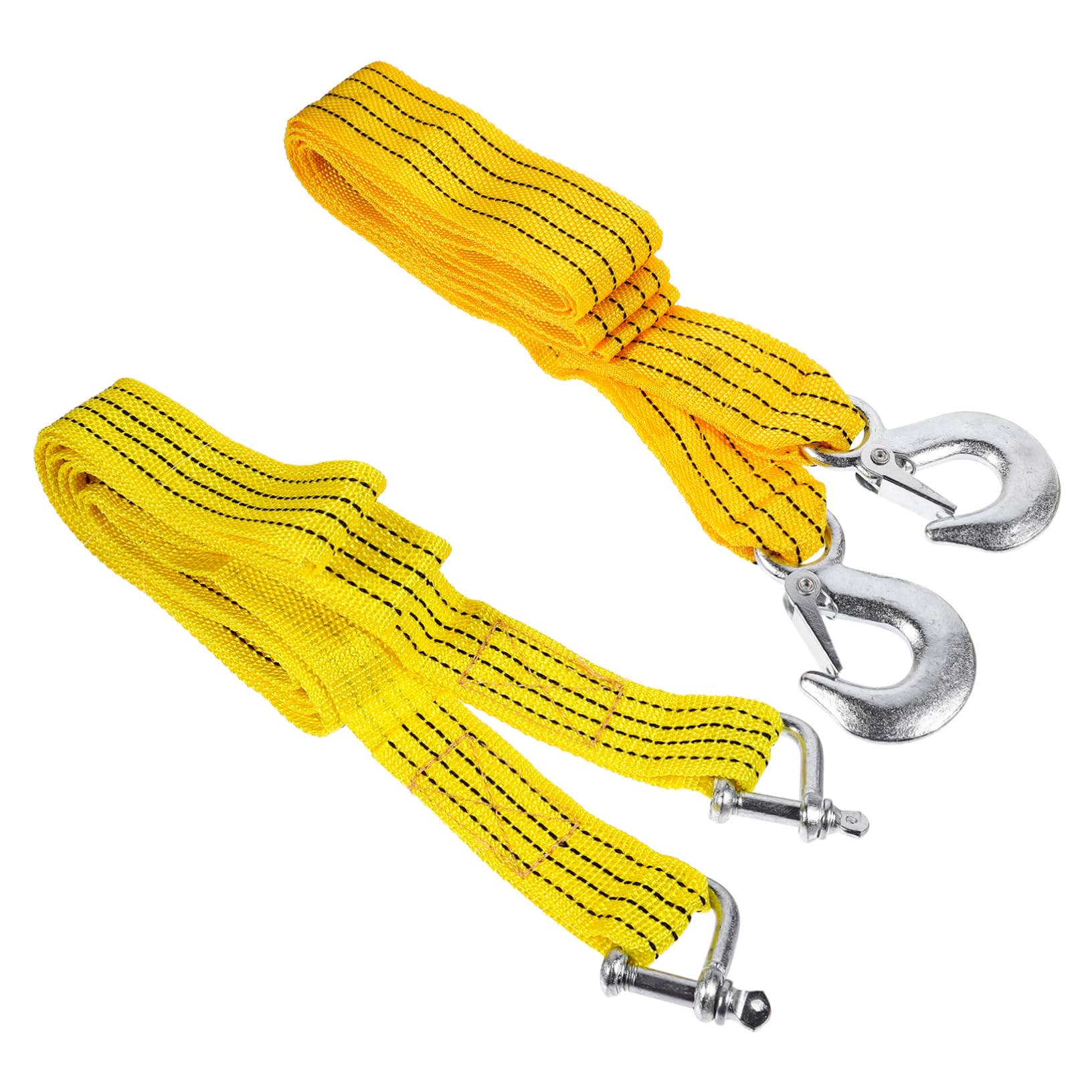 Corde de remorquage pour treuil et sangle d'urgence de voiture en cas de panne route