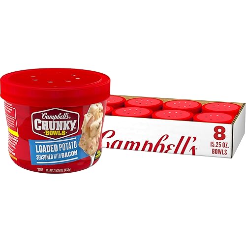 Miniatura 9 de Campbell's Chunky Sopa de papa al horno con bistec y queso, lata de 18.8 onzas