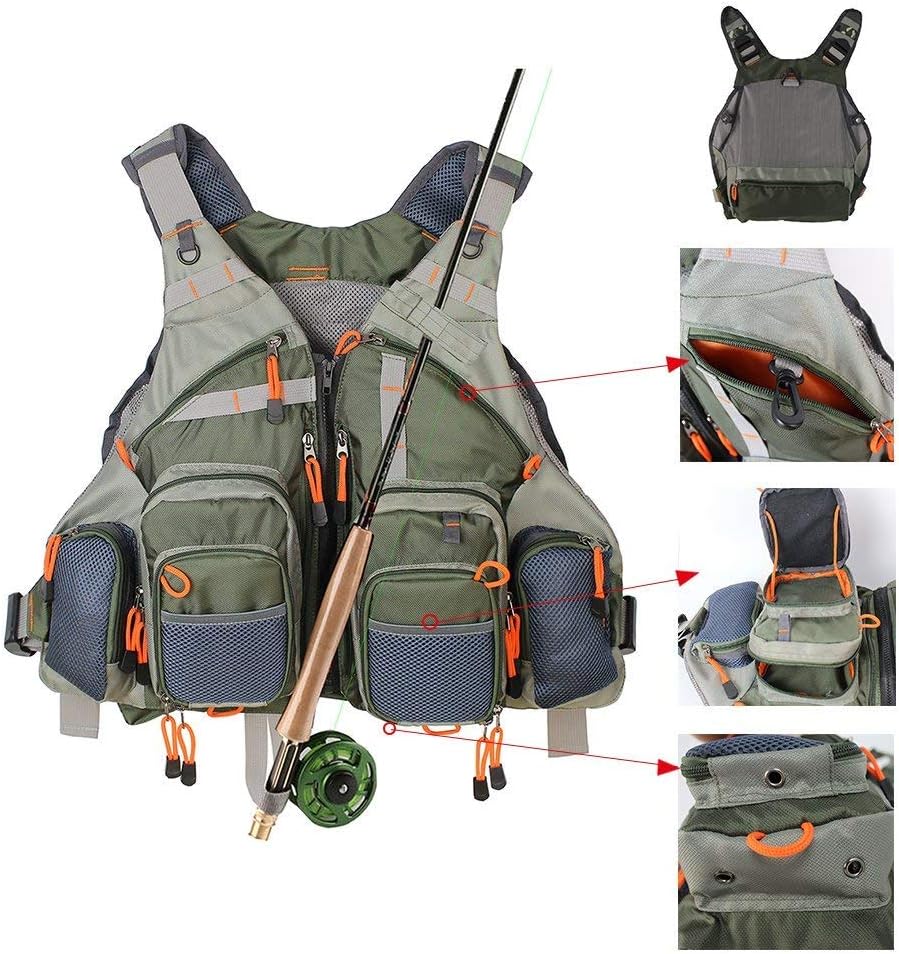 gilet da pesca a mosca per uomini simms
