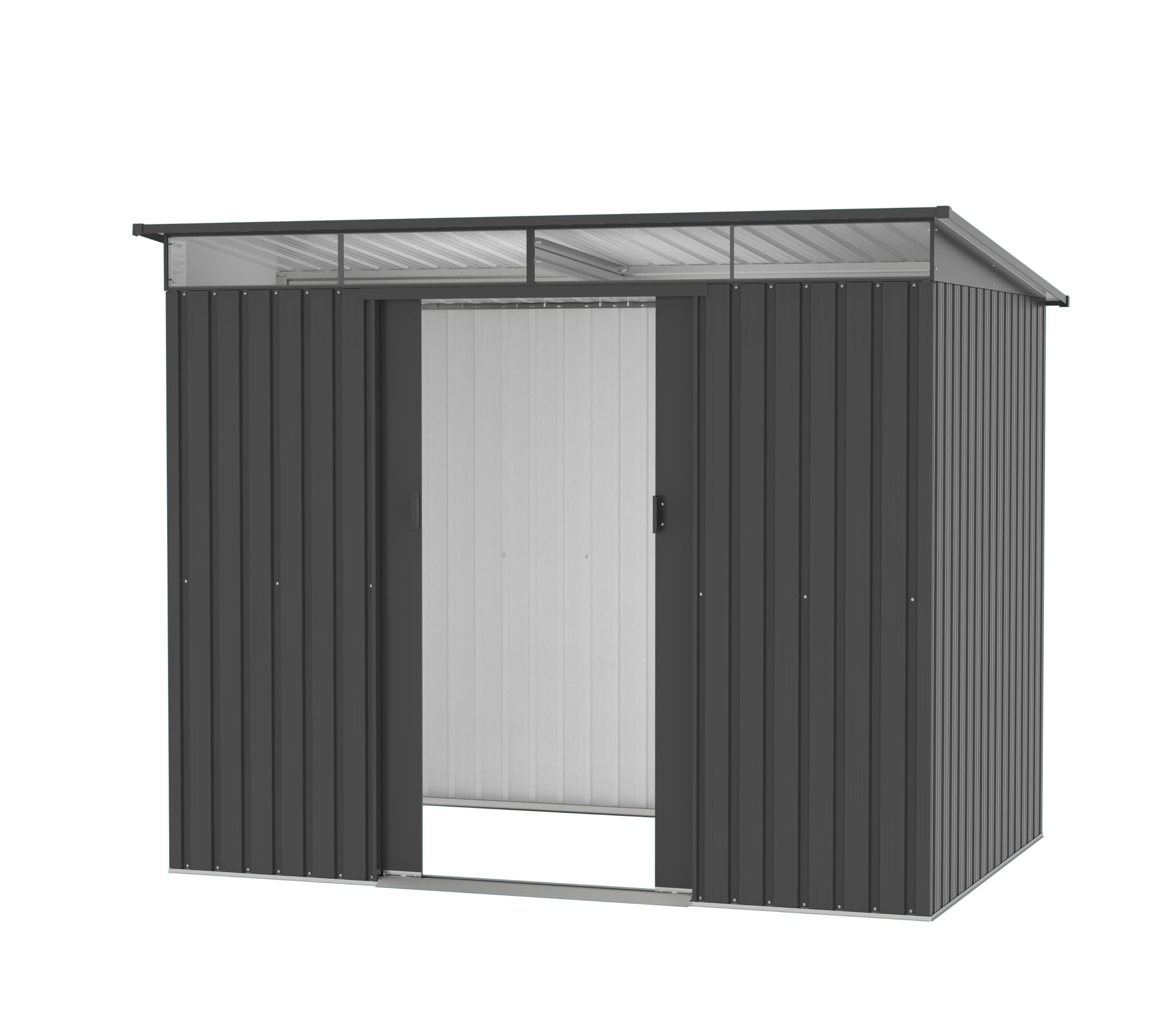 tepro Casetta per attrezzi in metallo Multi Shed XL Skylight, dimensioni: 263 x 184 x 202 cm