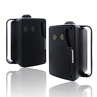 STUDIOFINIX Altoparlanti Bluetooth da 3,5 pollici a 3 vie 200W