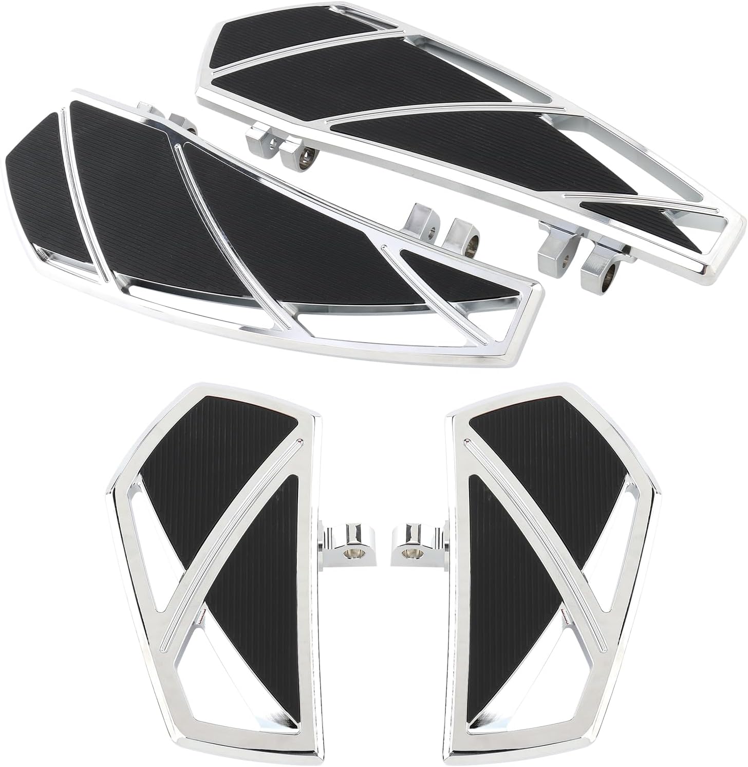 Motorcycle Mini Floorboards Phantom Foot Pegs for Harley 12