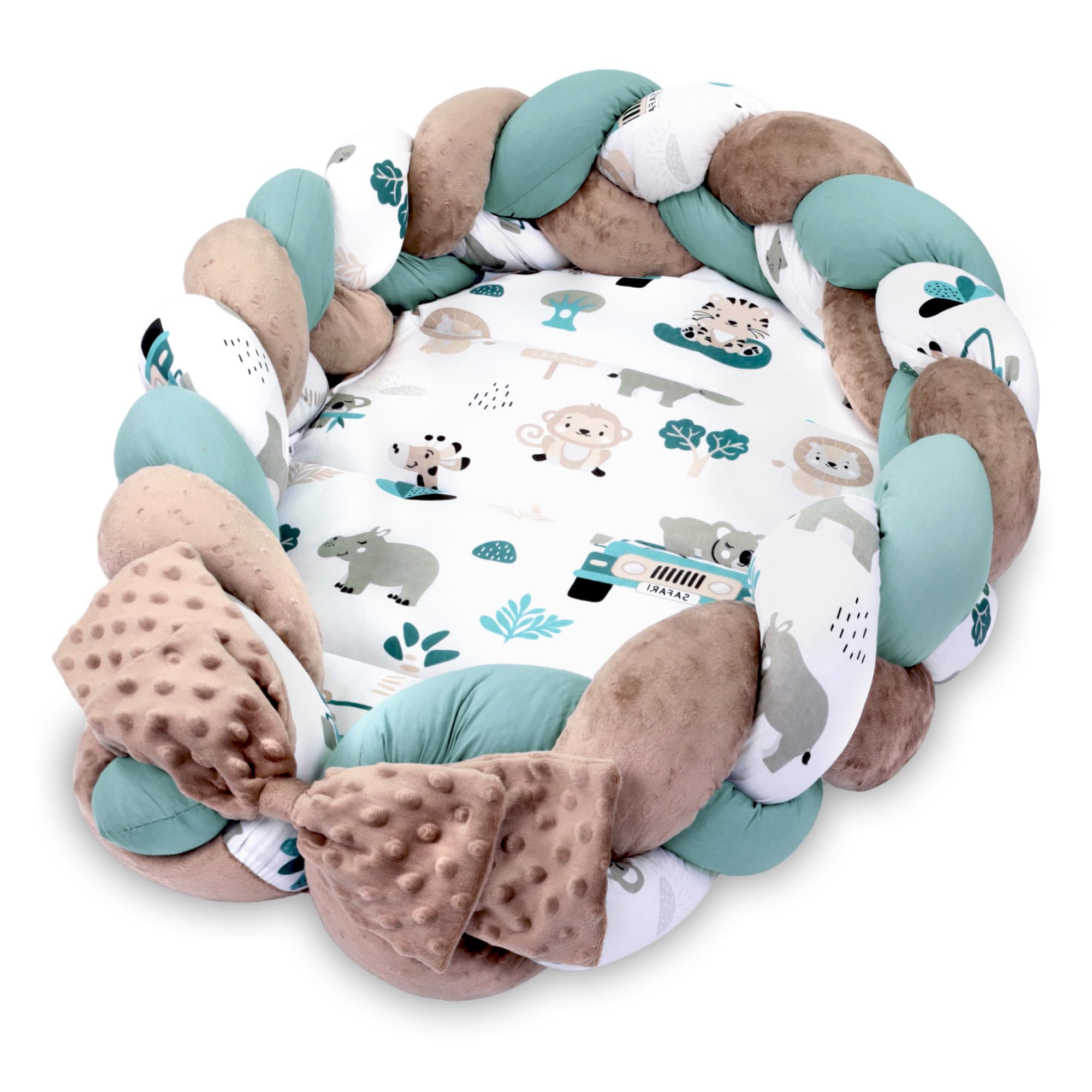 Nido Per Neonati 50x90 Cm - Cotone Biologico, Bozzolo Sicuro E Morbido - Foto 7