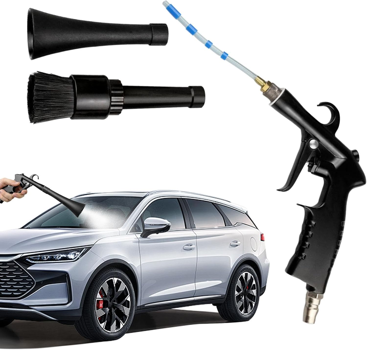 車用のエアドライヤー、洗車ブロワー,Automotive Dry Washing Kit Aluminum Alloyは、エアコンプ