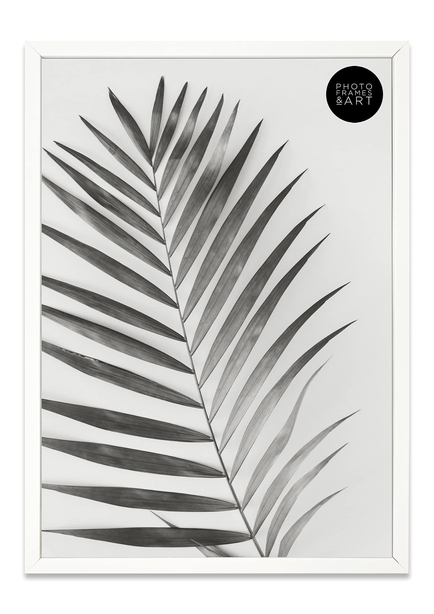 pf+a Winchester a3 White poster frame - REAL GLASS - Premium White A3 Picture Frame - A3 Wooden Photo Frame - A3 Poster Frame