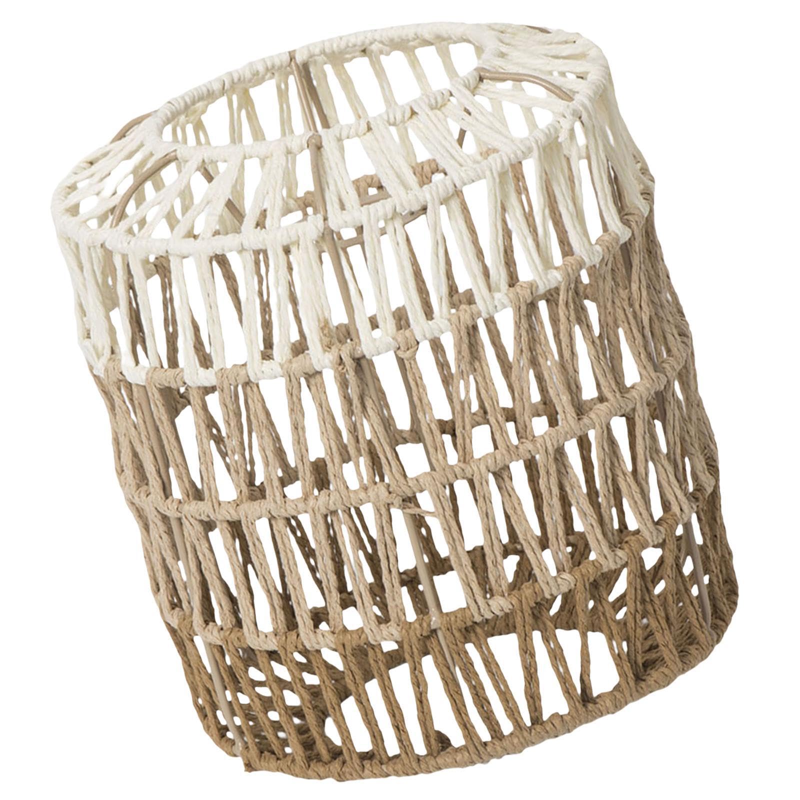 QUILSTM Hollow Unique Light Fixture Shade Space with Woven Lampshade Made