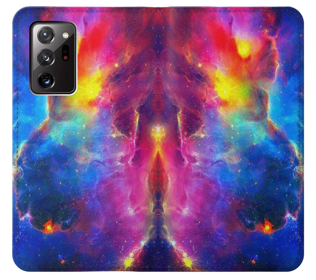 Amazon.com: RW3371 Nebula Sky PU Leather Flip Case Cover for