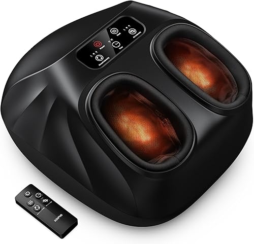 RENPHO Máquina masajeadora de pies, masajeador de pies Shiatsu para neuropatía, masajeador de fascitis plantar, masaje profundo de pies, regalos