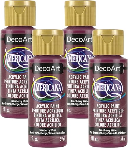 Miniatura 2 de DecoArt Americana pintura acrílico, 2 onzas, color mora