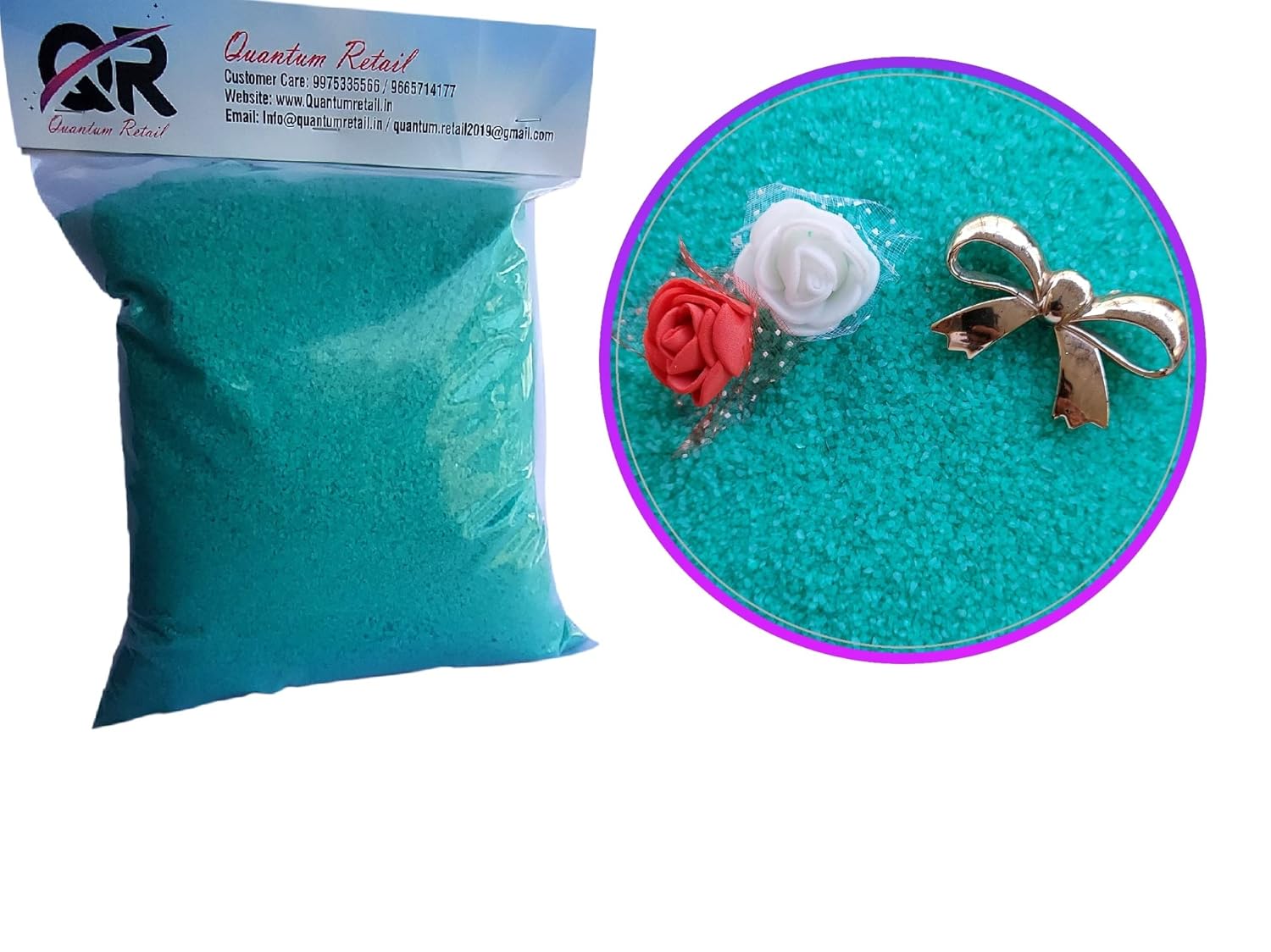 Quantum Retail 900 Grams Sugar Size Sand Gravel for Aquarium