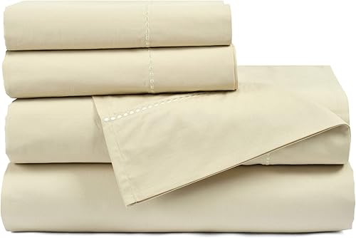 Miniatura 3 de Lush Decor Aria Dots - Juego de sábanas de algodón de 6 piezas, tamaño Queen, neutro