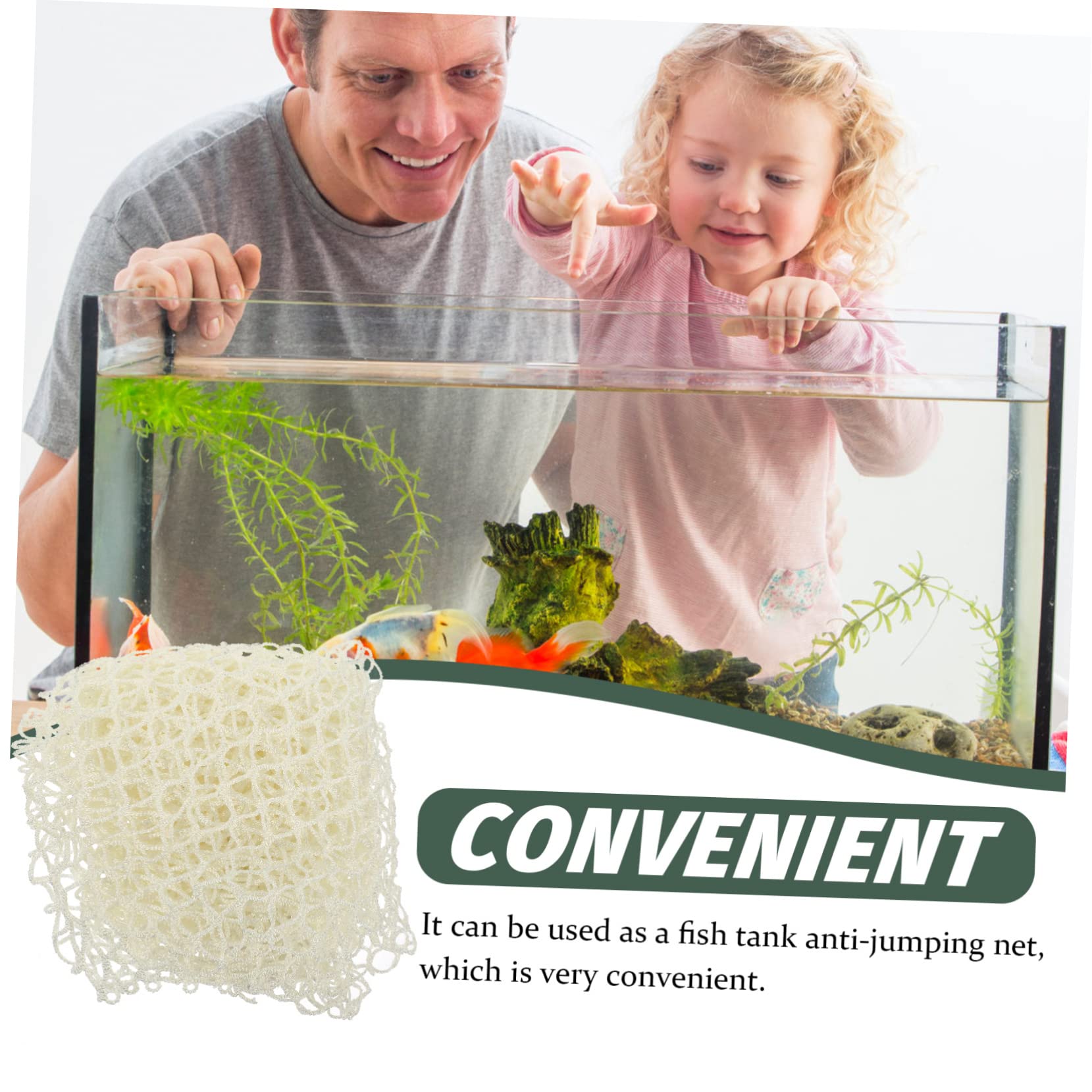 Cubierta De Malla Antisalto para Acuario De Protección para Peceras y Tortugas para Evitar Escapes De Peces y Aves Accesorio Práctico y Duradero