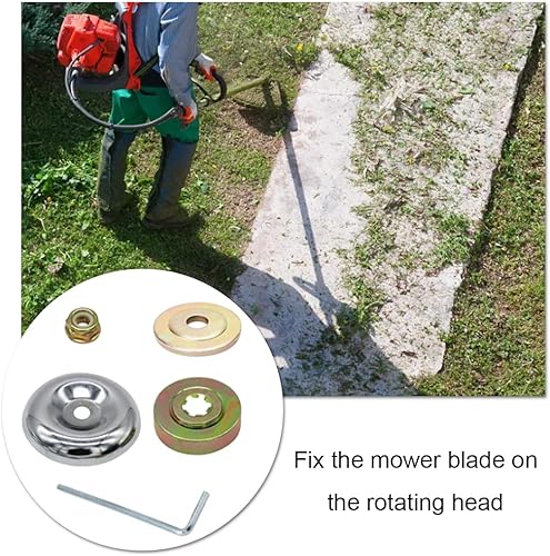 Miniatura 4 de AOTISBAO 5 piezas de repuesto de metal para caja de engranajes y tuercas Kit de fijación de tuercas de rosca, cubierta de repuesto para caja de